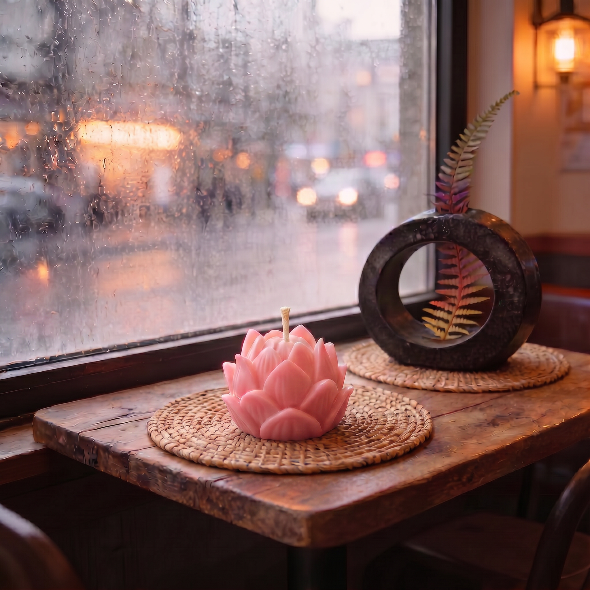 Lotus Candle
