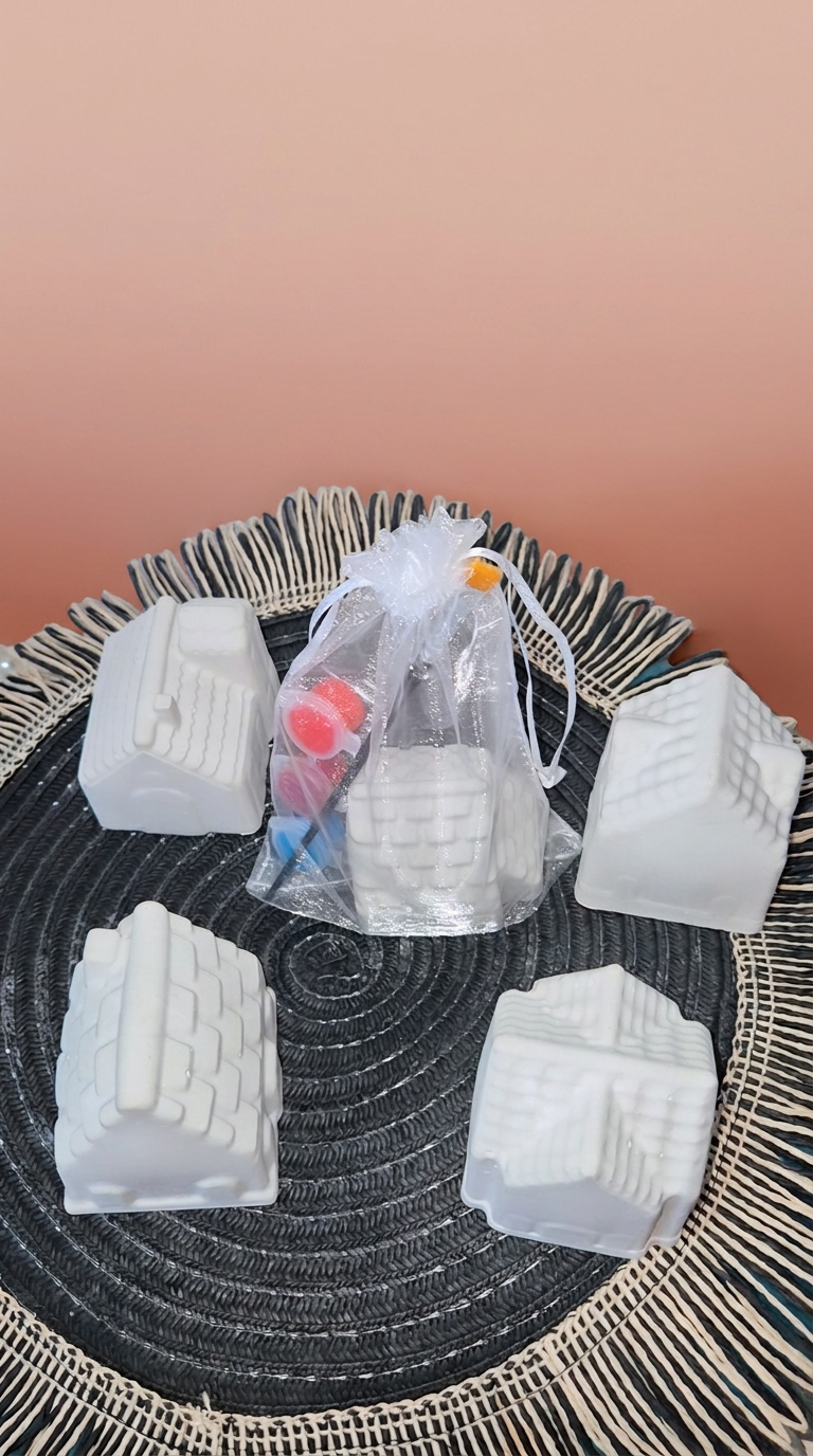 Paint-Your-Own Little House — Kids' Creative Kit